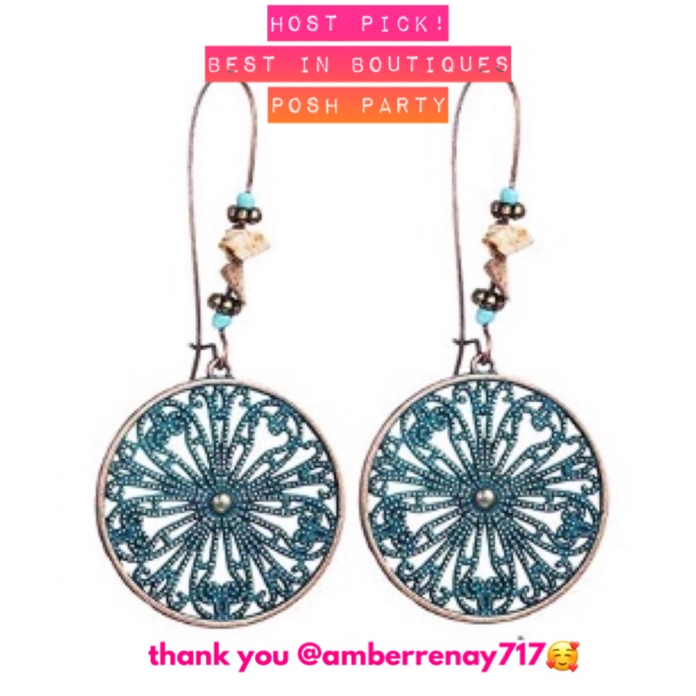 :: Exotic Mandala Dangle Earrings